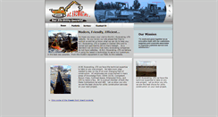 Desktop Screenshot of bcexcavating.com